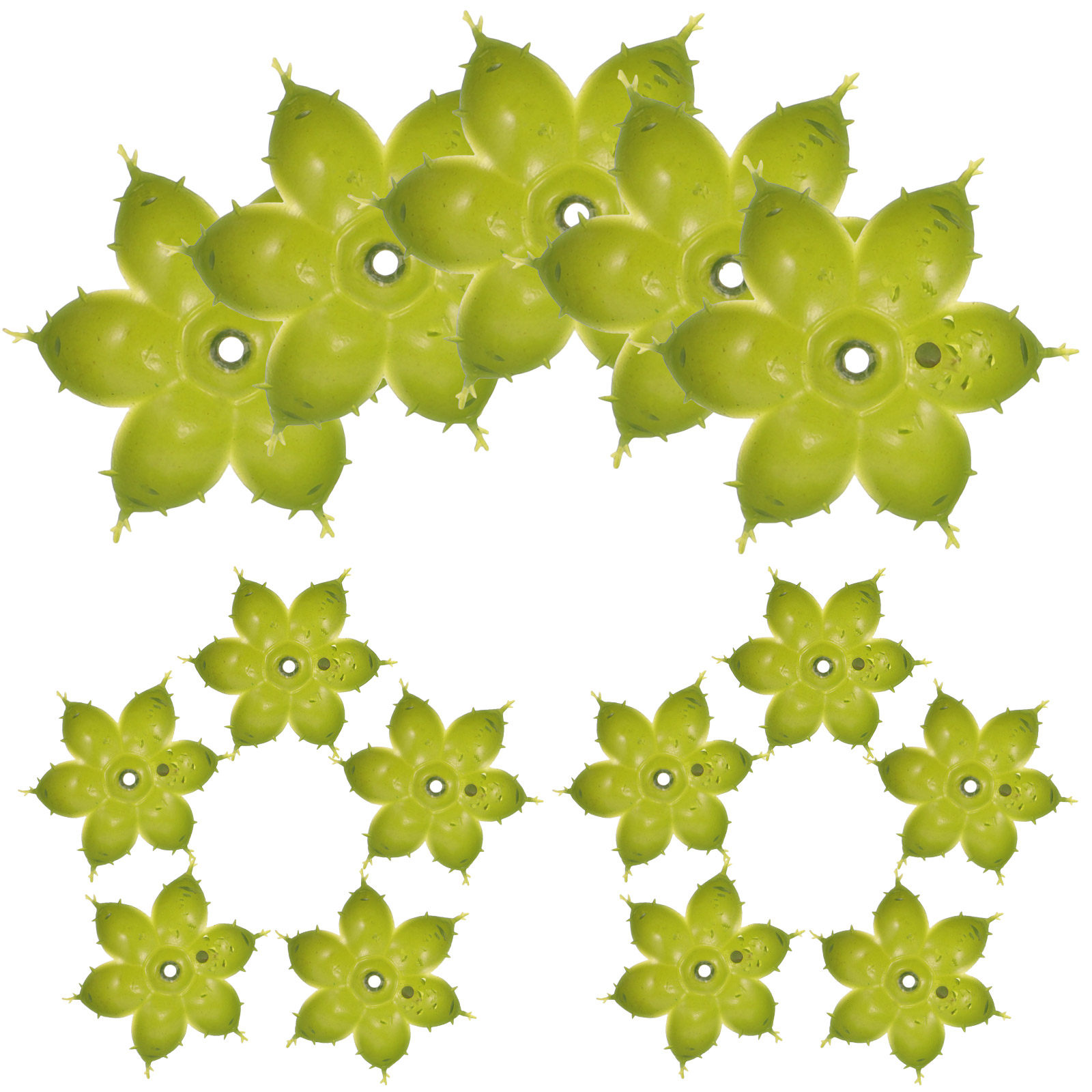 50Pcs Artificial Rose Calyxes  - Soap Making Ins recension och pris