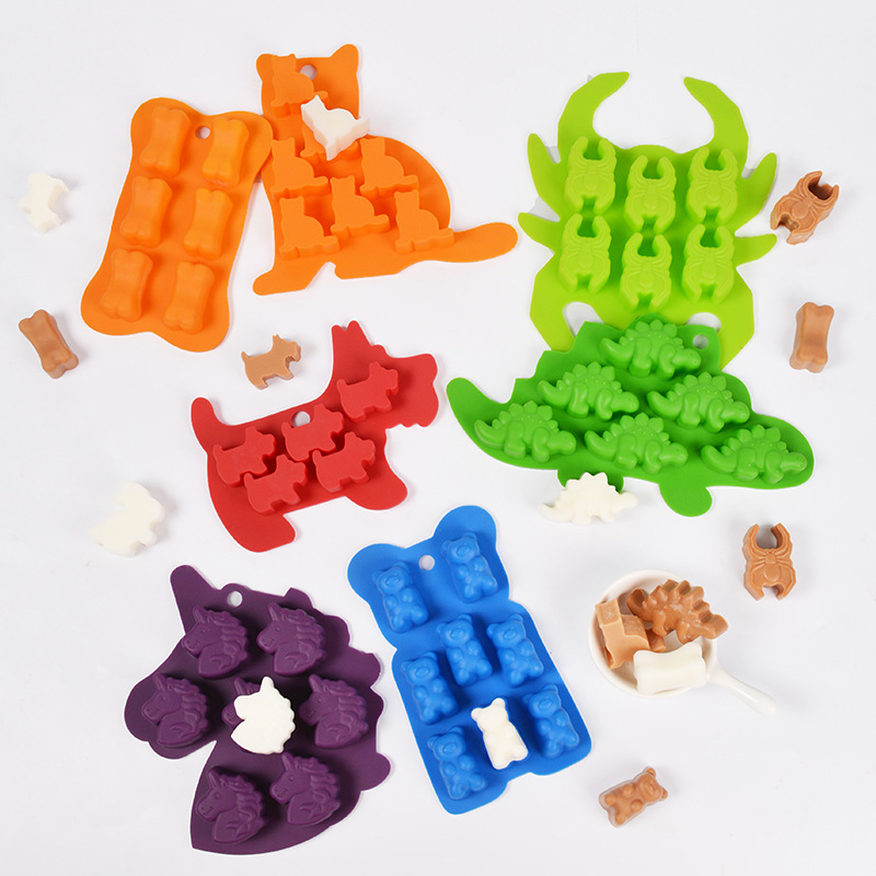 Animal Bear Cat Shape Silicone - Soap Making Instructions recension och pris