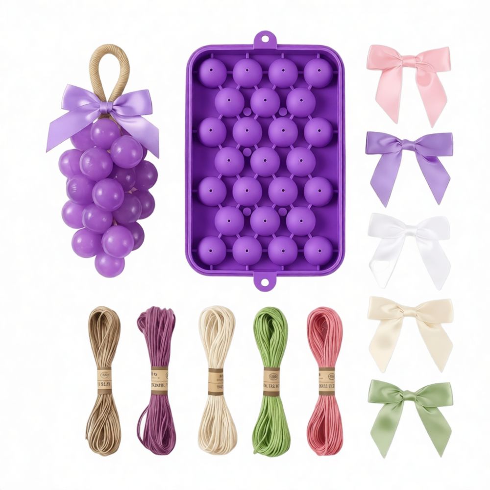 Grape Silicone Soap Mold DIY F - Soap Making Gifts recension och pris
