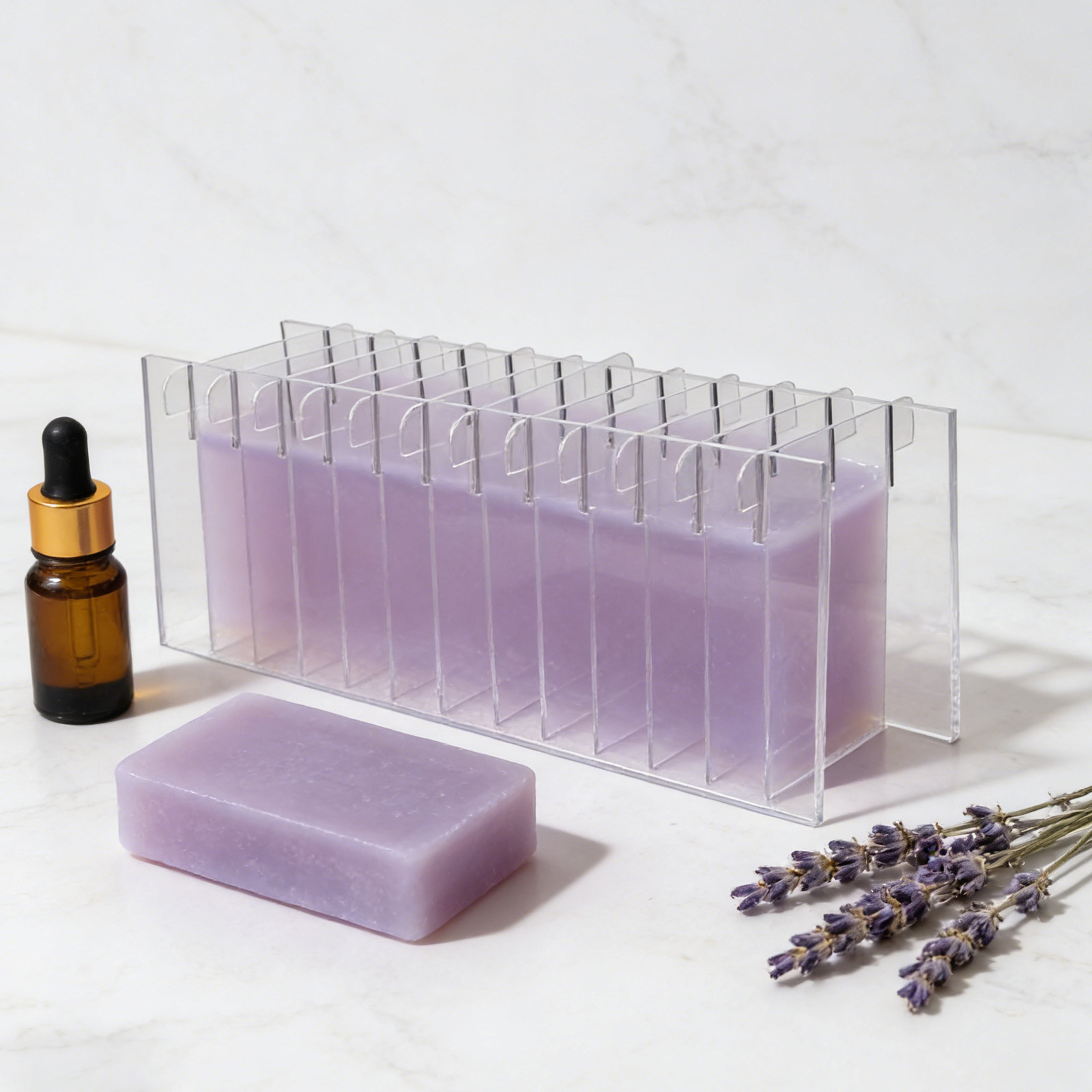 Acrylic Soap Divider Board for - Soap Making Kit For Beginners recension och pris