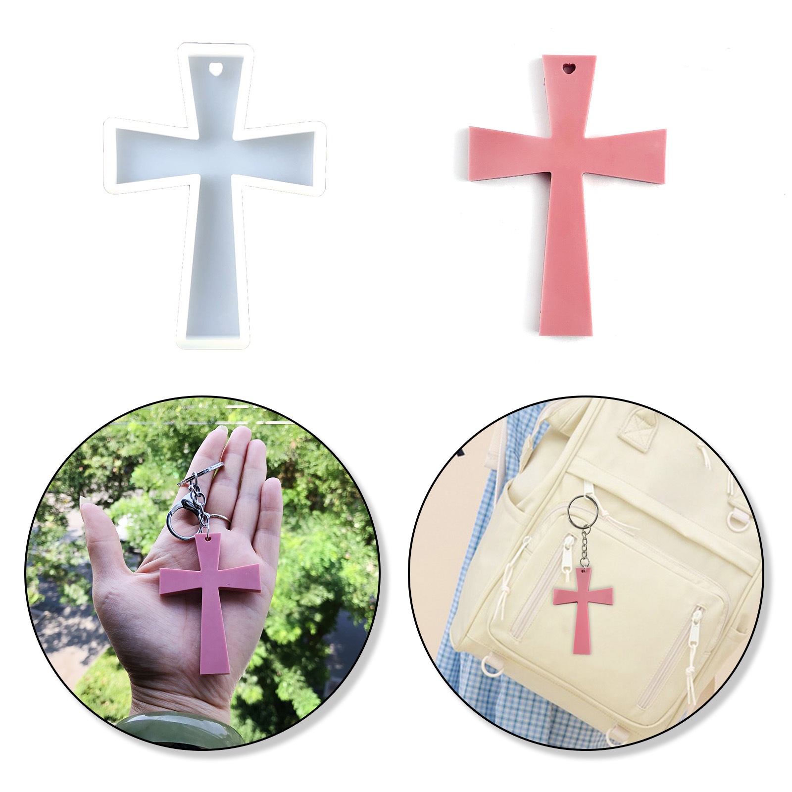 Silicone Mold Blessing Cross D - Soap Making Diy Kit recension och pris