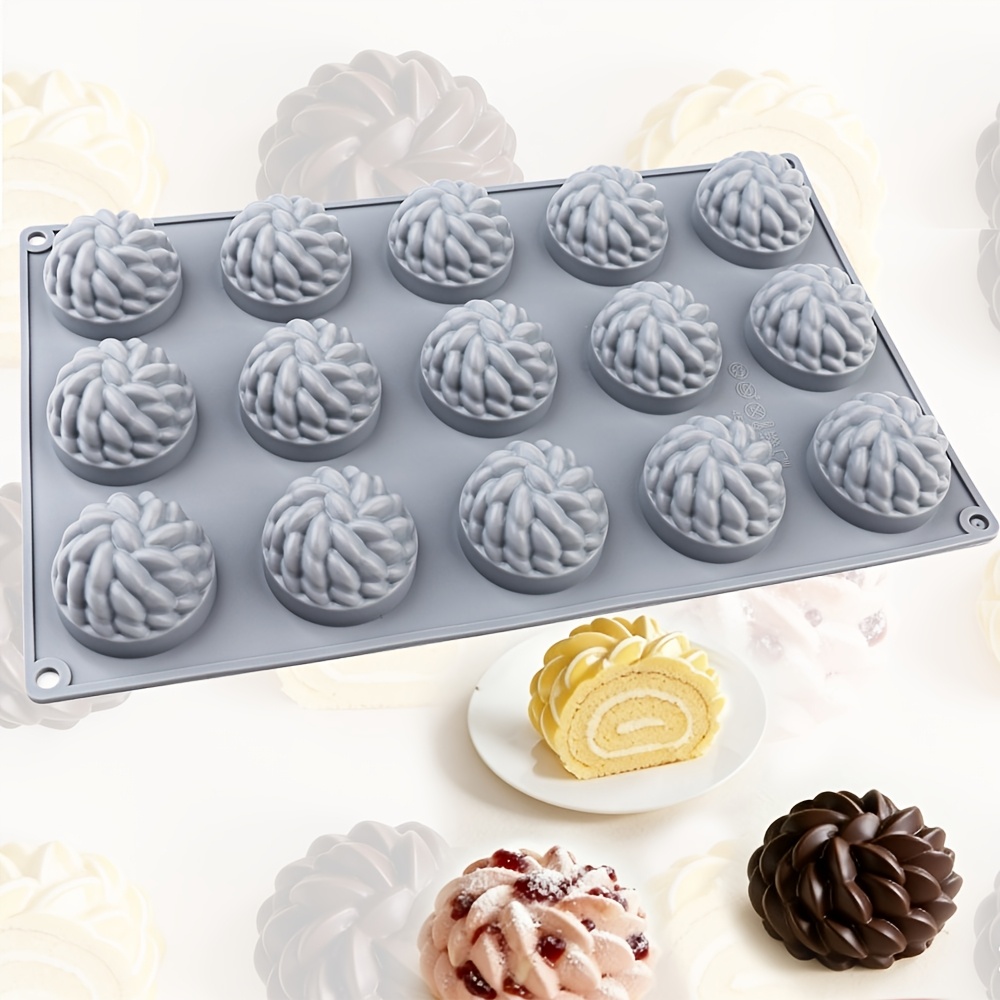 1Pc Cake Mold Santa Ana Floral - Soap Making Diy Kit recension och pris