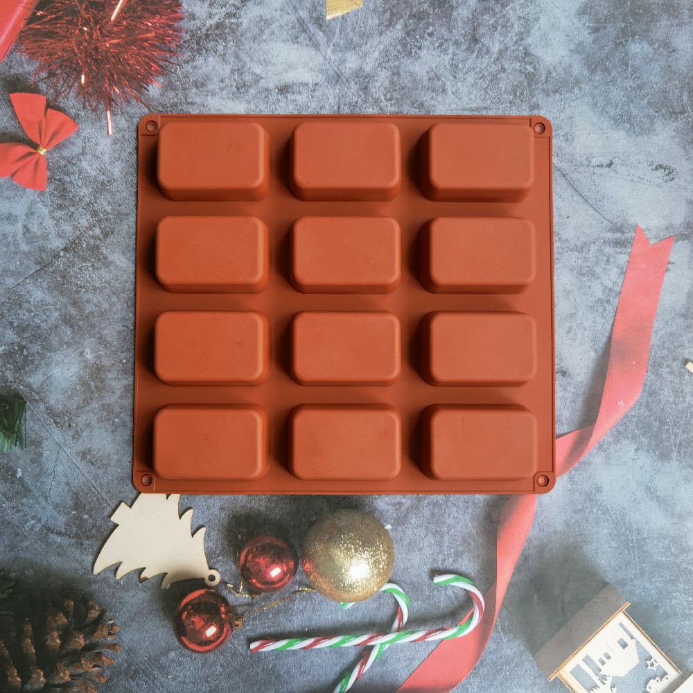12 Cavity Square Silicone Soap - Soap Making Kit For Beginners recension och pris
