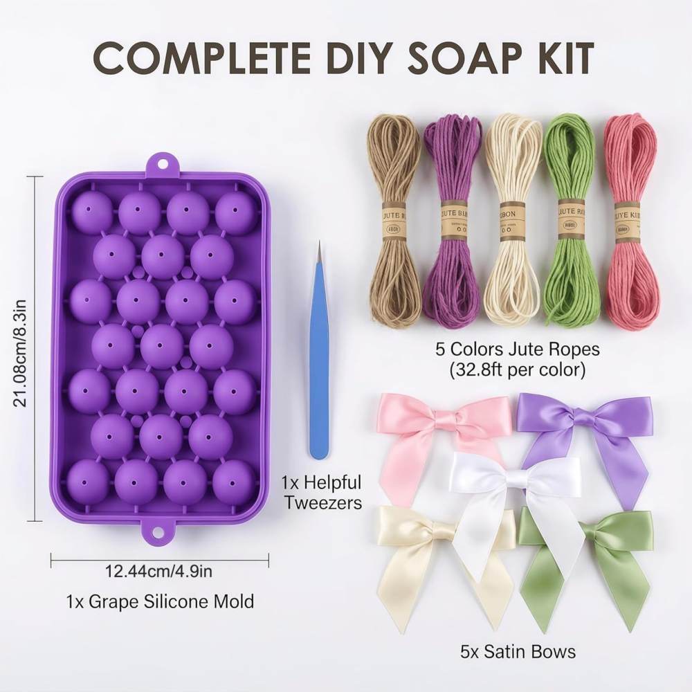 Grape Fruit Soap Mold DIY Craf - Soap Making Gifts recension och pris