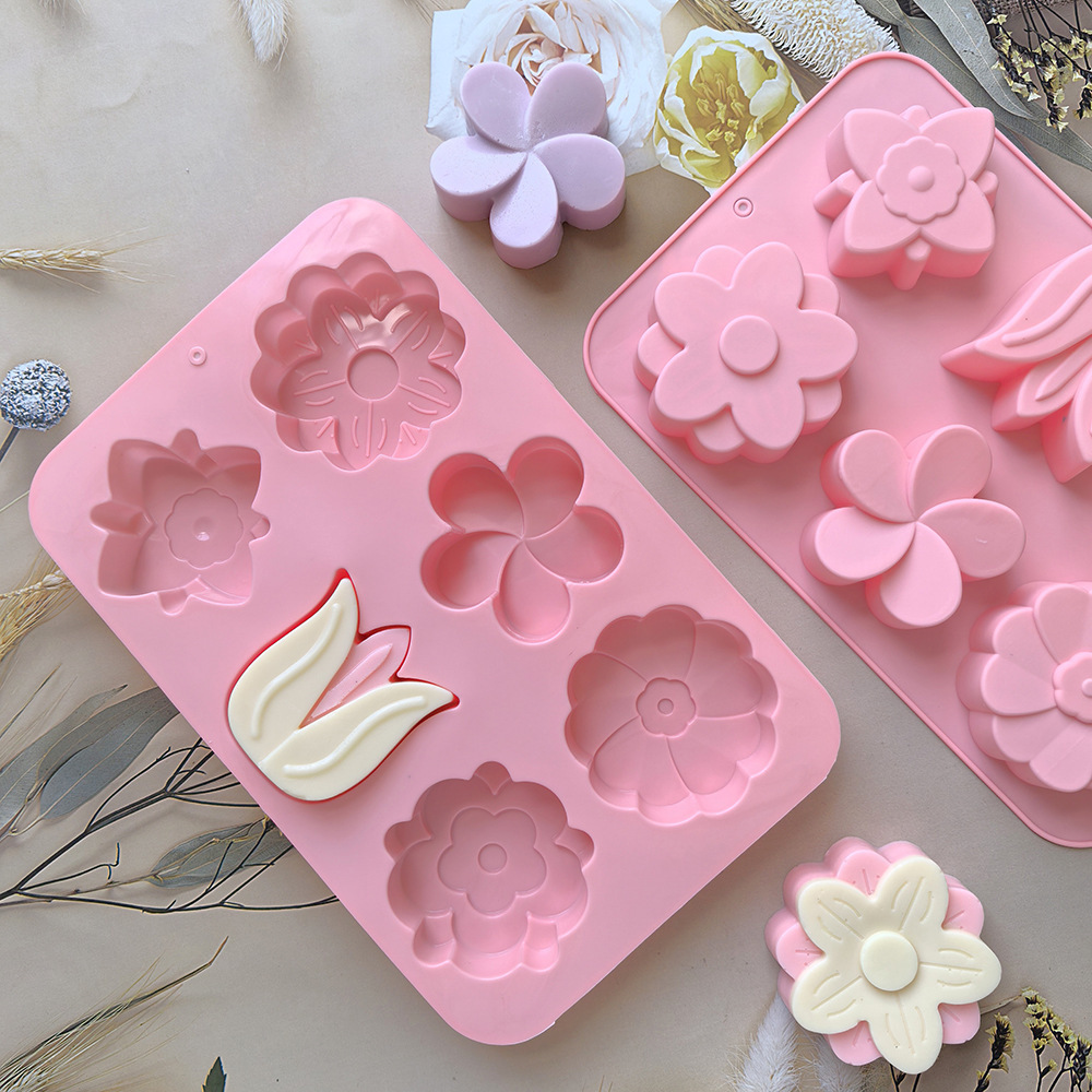 kinds Flower Silicone Molds Di - Soap Making Kit For Beginners recension och pris