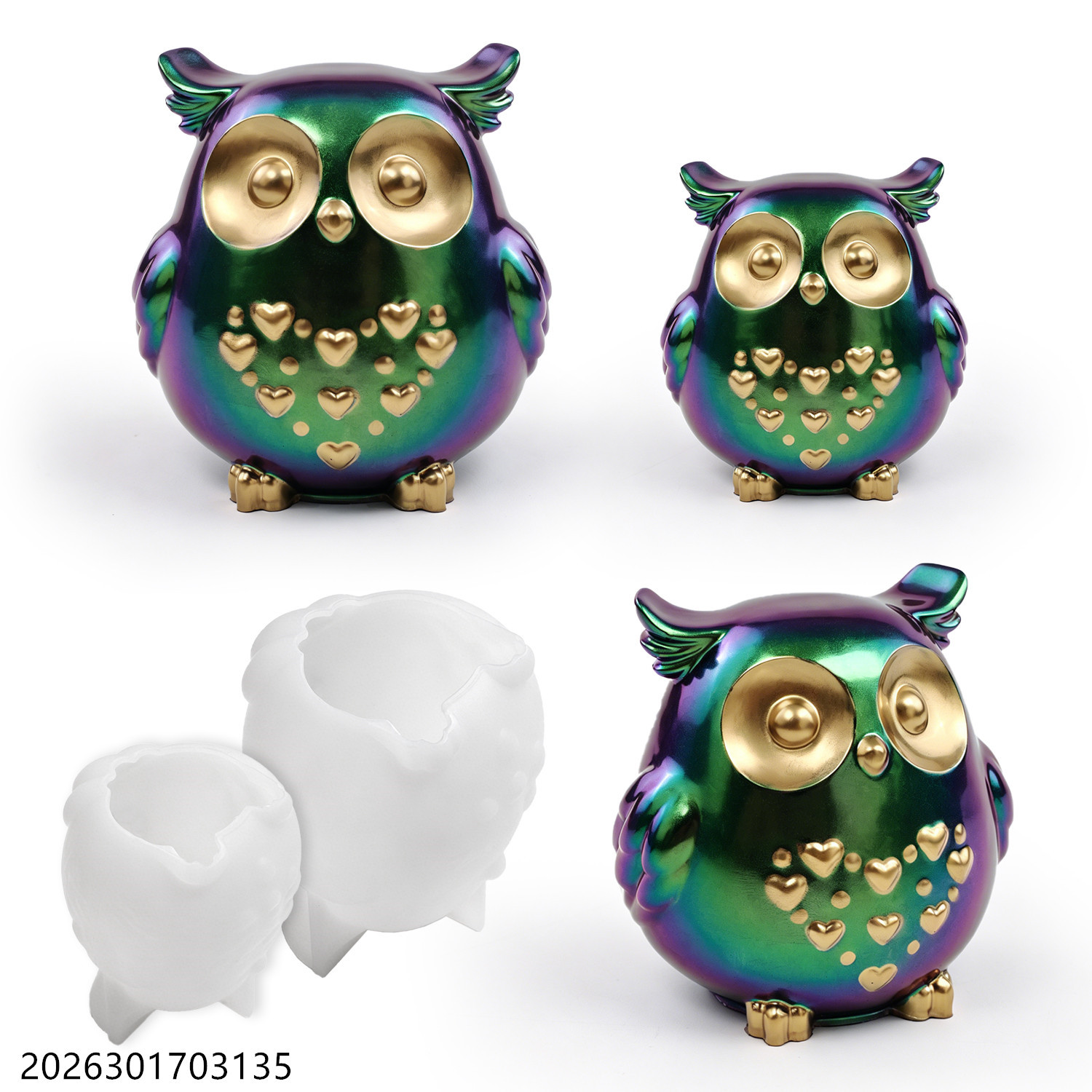 Owl Silicone Mold 3D Bird Shap - Soap Making Gifts recension och pris