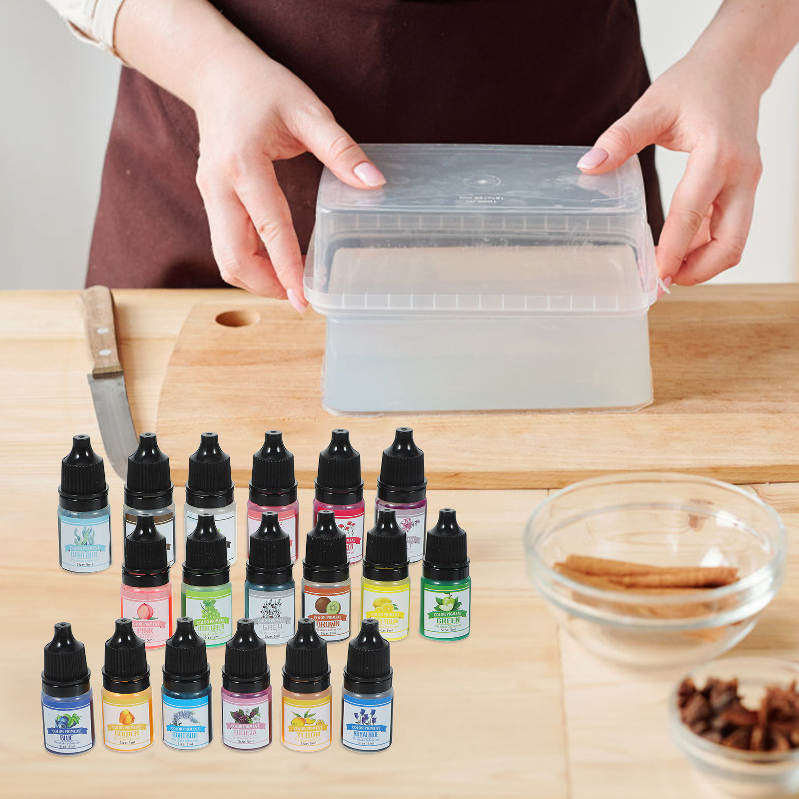 1 Box Epoxy Resin Diffusion Pi - Soap Making Ins recension och pris